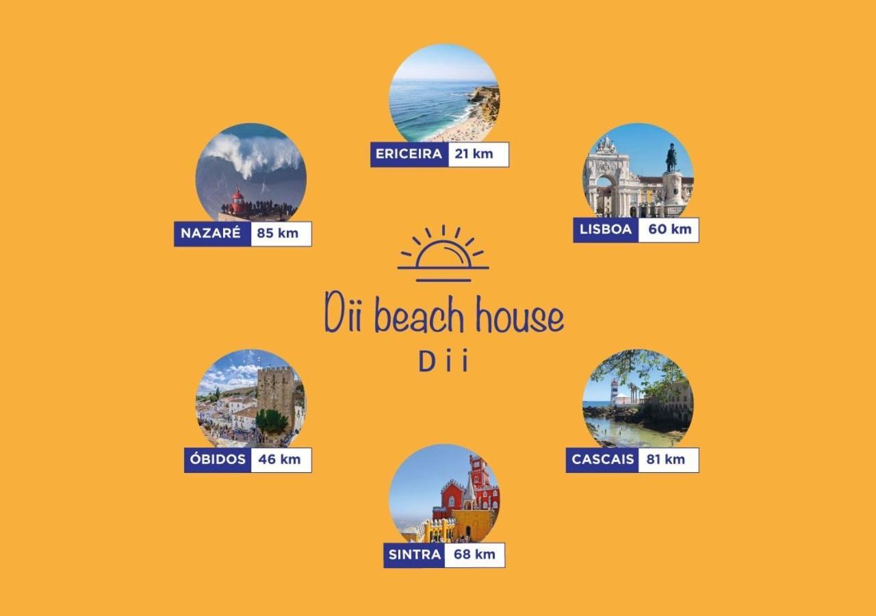 Dii Beach House - Casa de Férias com piscina interior aquecida Torres Vedras Exterior foto
